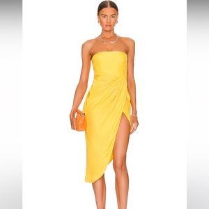 NWT Gauge81 Silk and Yellow Dress XS